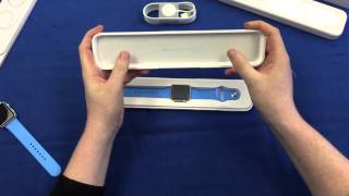 Apple Watch Sport 38MM & 42MM Unboxing & Walkthrough