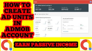 How to monetize and create ad units using Google Admob