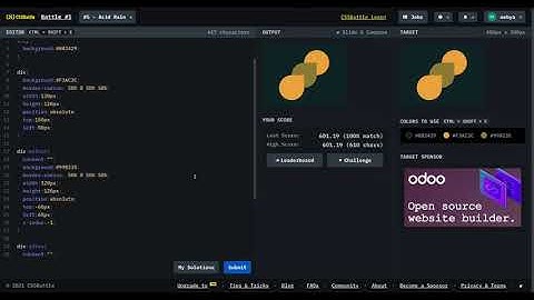 Css Battle #5  - Acid Rain