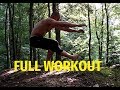Total body tabata workout in nature