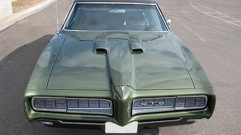 1968 Pontiac GTO Engine Idle Car Craft Magazine