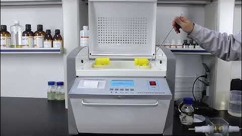 Cautionary Notes for the Use of TP572 Insulating Oil Dielectric Strength Tester