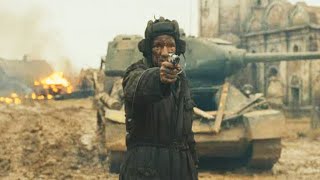 جندي روسي بقوة إستشفائية خارقة بينجي من انفجار دبابة وبيقضي علي دبابات ألمانيةlملخص فيلمWhite tiger