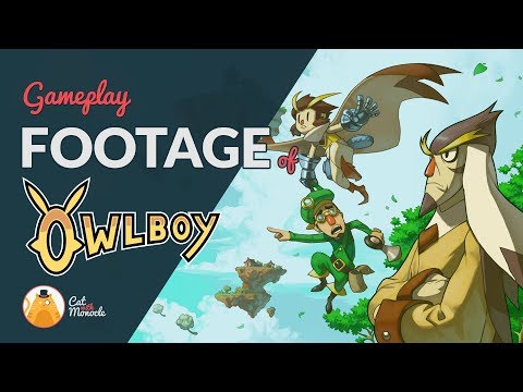 Owlboy Gameplay Footage