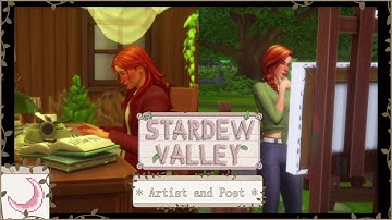 The Artist and The Poet | Stardew Valley Create a Sim | No commentary, just vibes