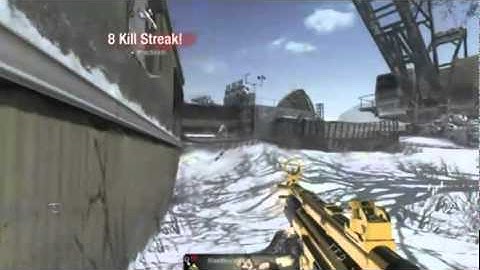 Black Ops Gold MP5K Array 19 streak