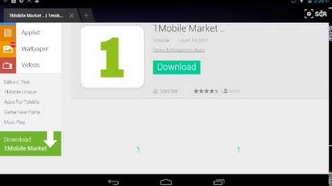 How to install 1Mobile Market