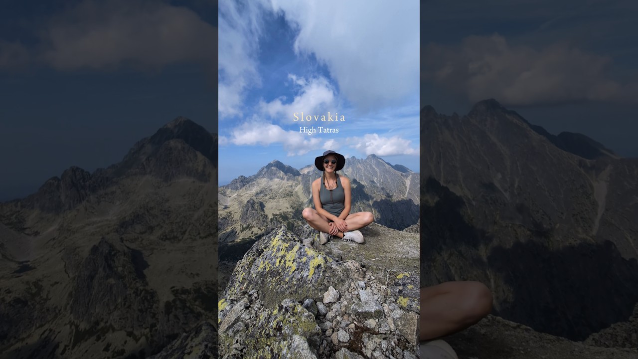 Hiking in the High Tatras in Slovakia 😍