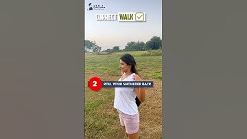 CORRECT WAY OF WALKING 🚶‍♀️ | LEARN WITH SHLLOKA #ayurveda