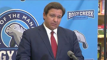 Gov. DeSantis: Schools will remain open, remote learning to continue next semester