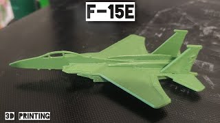 Истребитель Strike Eagle F-15E на 3D принтере