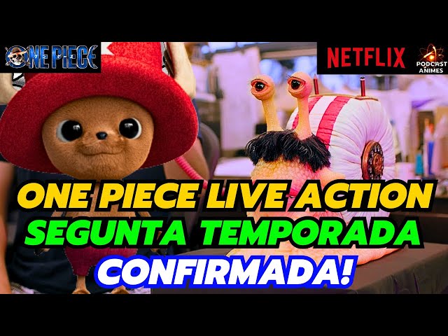 A NETFLIX CONFIRMOU A SEGUNDA TEMPORADA DE ONE PIECE LIVE ACTION