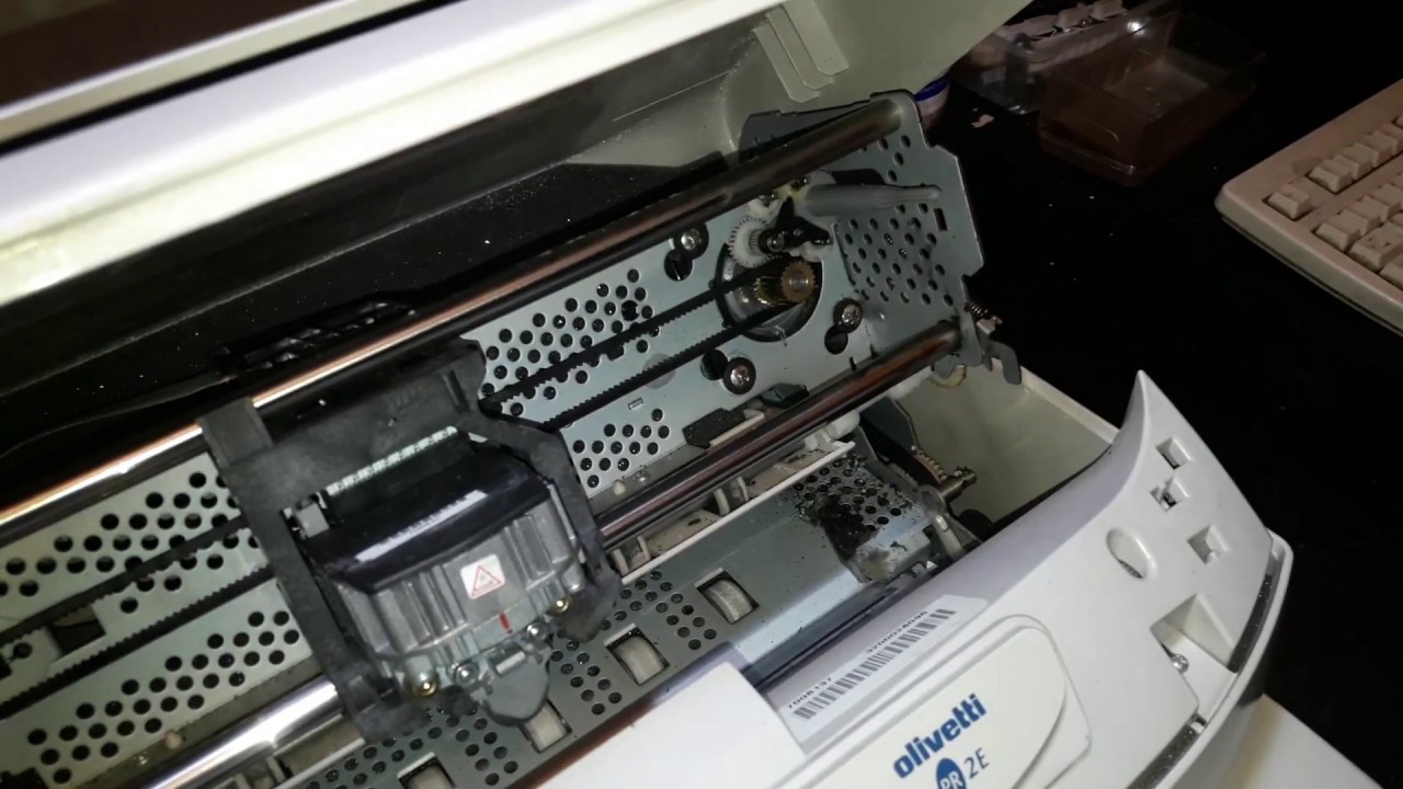 PC RESTORING ZAMENA RIBON TRAKE na OLIVETTI PR2 PR2E i PR2 Plus YouTube