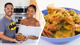 How To Make Tobago Curry Crab & Dumplings | Foodie Nation