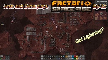 Josh and Dima play Factorio Space Age, Ep #32 Huh, yeah we recycle