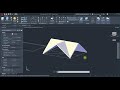 Лучший способ построения сложной крыши 3D в AutoCAD