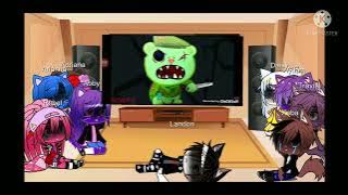 My htf ocs   Xeba reacts to AMNESIA part 6 ( Read description)