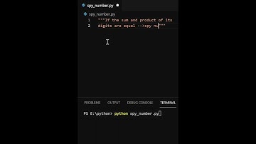 spy number #python #shorts #coding
