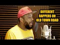 Different rappers on old town road parody