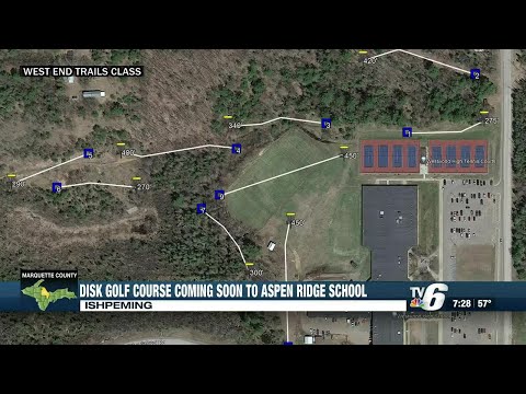 New disc golf course to open at Aspen Ridge Elementary School this spring