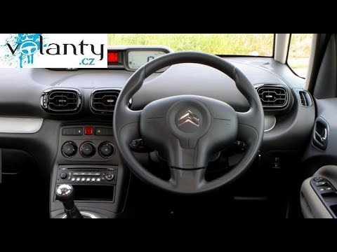 Demontaż - Usunięcie Poduszki Powietrznej + Kierownicy Citroen C3 Picasso 2009+ Volanty.cz - Youtube