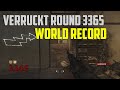 Cod zombies verruckt round 3365 world record