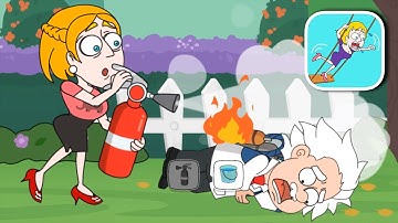 Save The Girl! - Gameplay Walkthrough - Play Fun New All Levels Wins/Fails (iOS, Android)