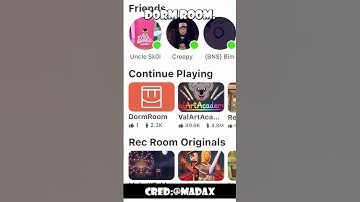 This Rec Room Player Was In COACHES Dorm... 🔥 #recroom