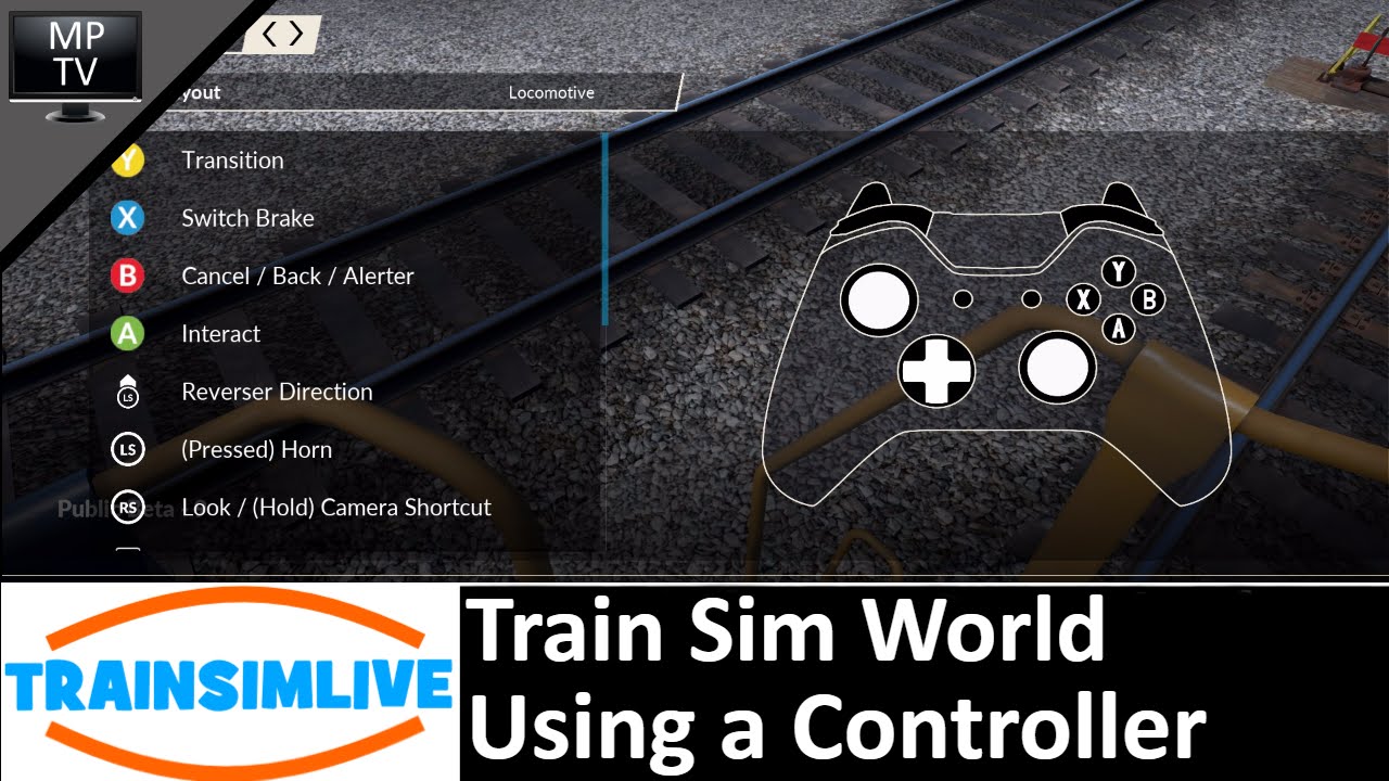 Train Sim World Keyboard Layout