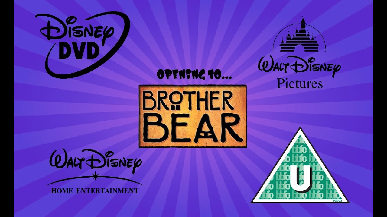 Opening to Brother Bear 2004 UK DVD