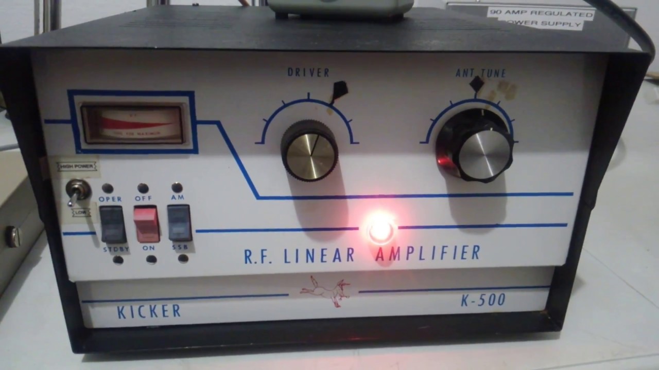 Kicker 500 base linear Amplifier YouTube