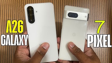 Samsung Galaxy A26 5G Vs Google Pixel 7 Speed Test Comparison | Video Rendering | CPU Throttling