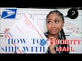 HOW TO SHIP WITH USPS! PRIORITY MAIL AND FIRST CLASS MAIL | Nyla Symone