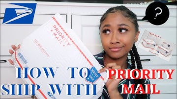 HOW TO SHIP WITH USPS! PRIORITY MAIL AND FIRST CLASS MAIL | Nyla Symone