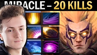 Invoker Dota 2 7.35 Miracle with 20 Kills and Pike - Dota Gameplay