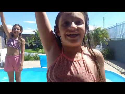 Desafios Na Piscina Com Nós 