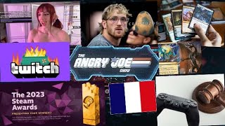 AJS News - Twitch Updates Cleavage Policy, Logan Paul Pays Back NFTs, Xbox & MTG AI Art Accusations