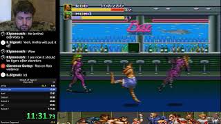 Streets of Rage 3: Roo Hard speedrun (1:07:30)