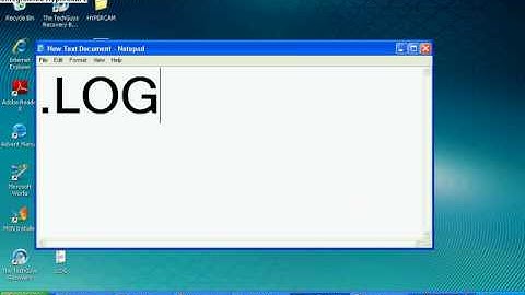 BRAND NEW NOTEPAD GLITCH