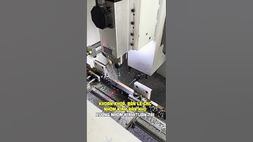 Khoan khóa bản lề công nghệ CNC cho nhôm kính bản nhỏ #noithattuantai #shortvideo #cnc #nhomkinh