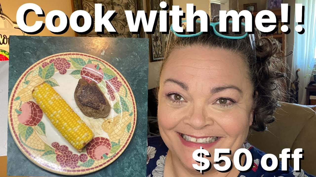Cook with me sous vide steak corn from hungry root 50 off youtube