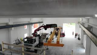 Gru Fassi montaggio carroponte Omis!!! Carlini Gru.
