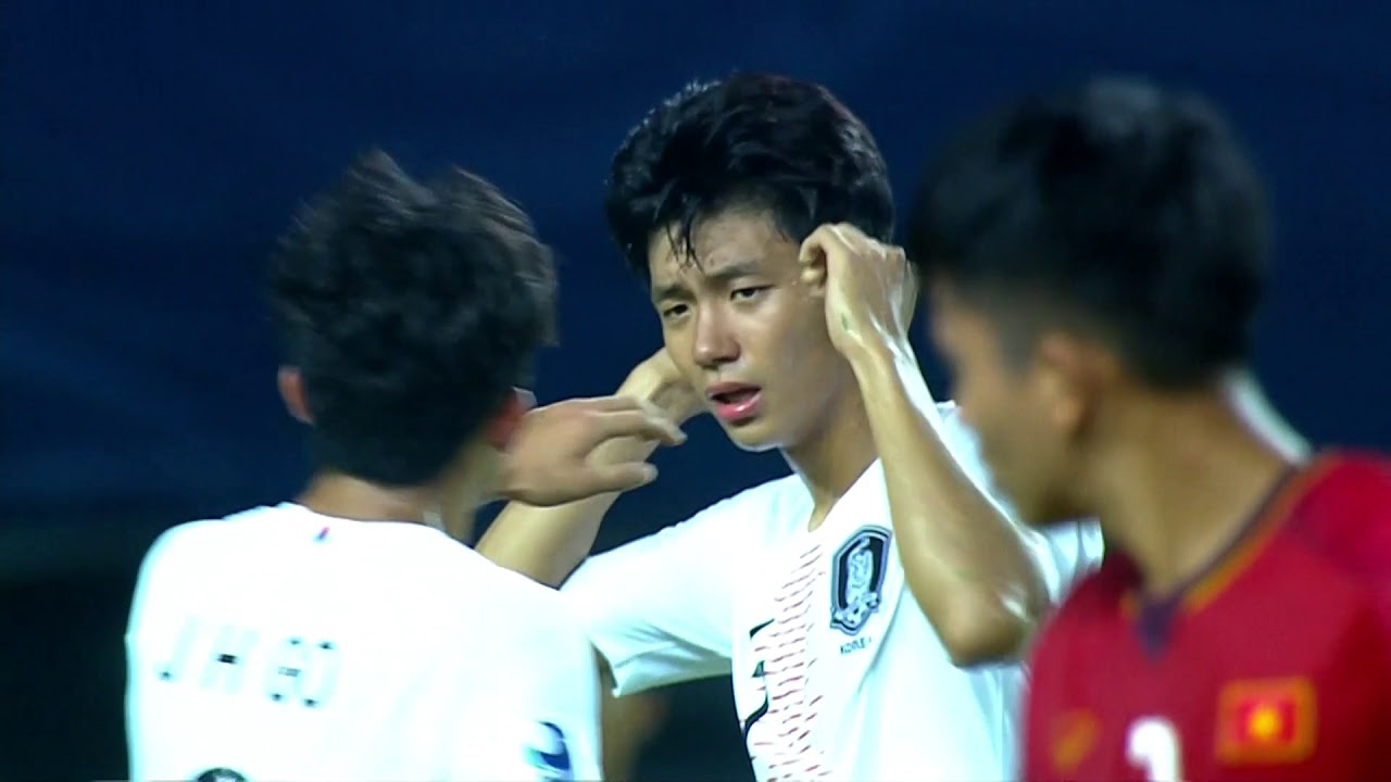 Vietnam 1-3 South Korea (AFC U19 Indonesia 2018 : Group Stage)