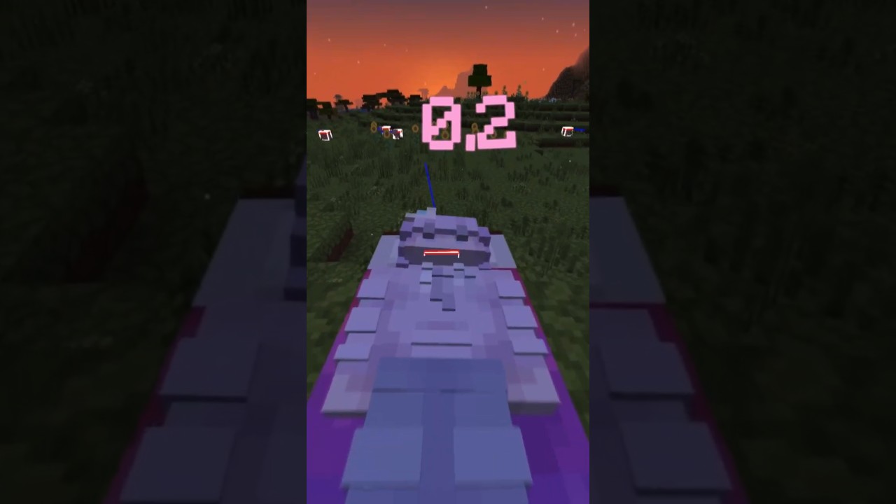 Минимальный хитбокс в Майнкрафте! 