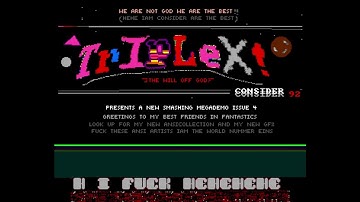 Anti-Consider Demo by Tronix - Amiga Mocktro