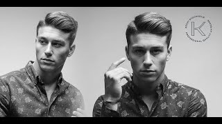 Side Part hairstyle - taper fade. Men´s hairstyling inspo 2021 screenshot 5