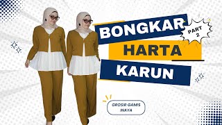 UNBOXING TREASURES PART 2🤩#ootd #womenspantsset #fashion #gamis