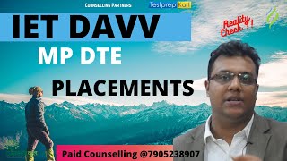 IET DAVV Indore MPDTE Placements | analysis | Career Counselling Sagar Lucknow
