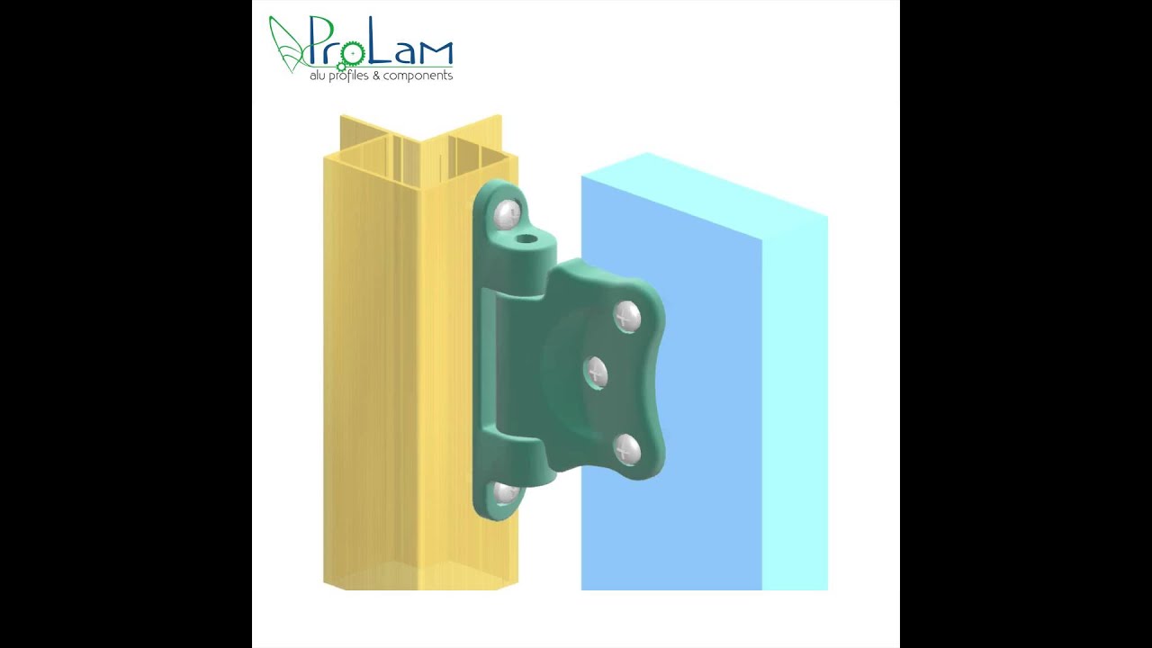 ALUMINUM HINGE A 105X55