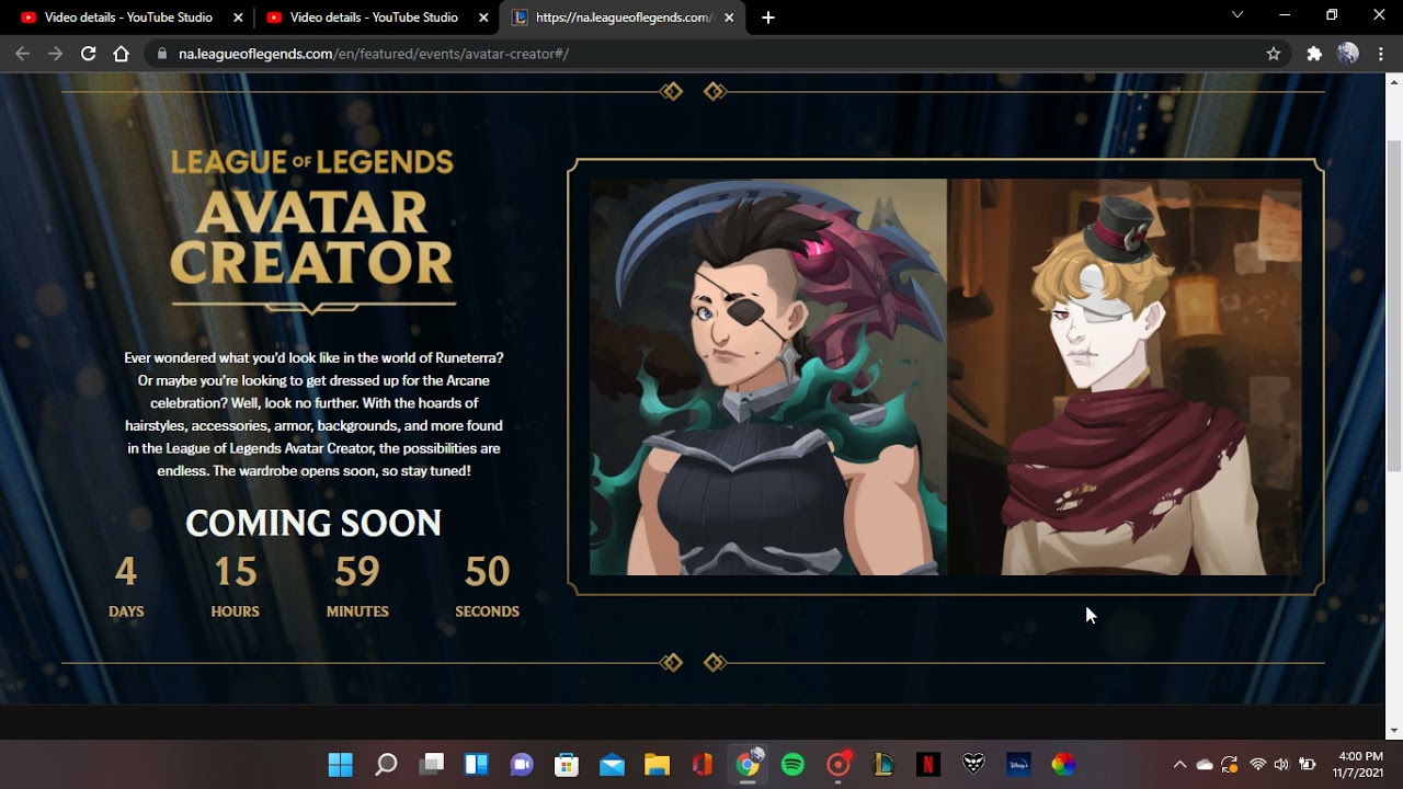 An in-depth guide to League of Legends' new Avatar Creator